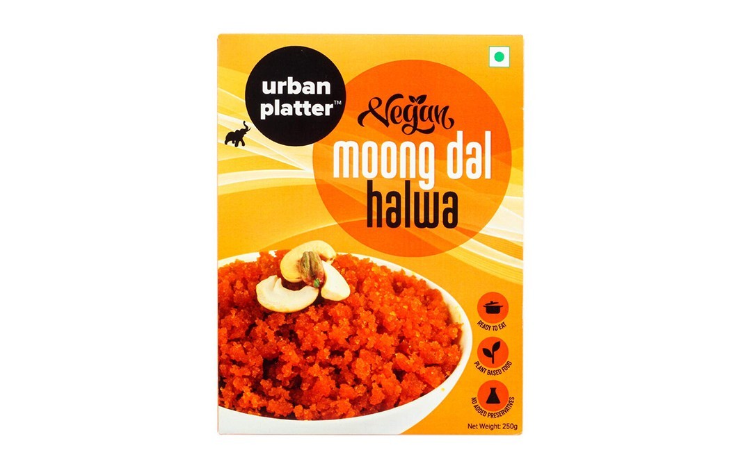 Urban Platter Vegan Moong Dal Halwa   Box  250 grams